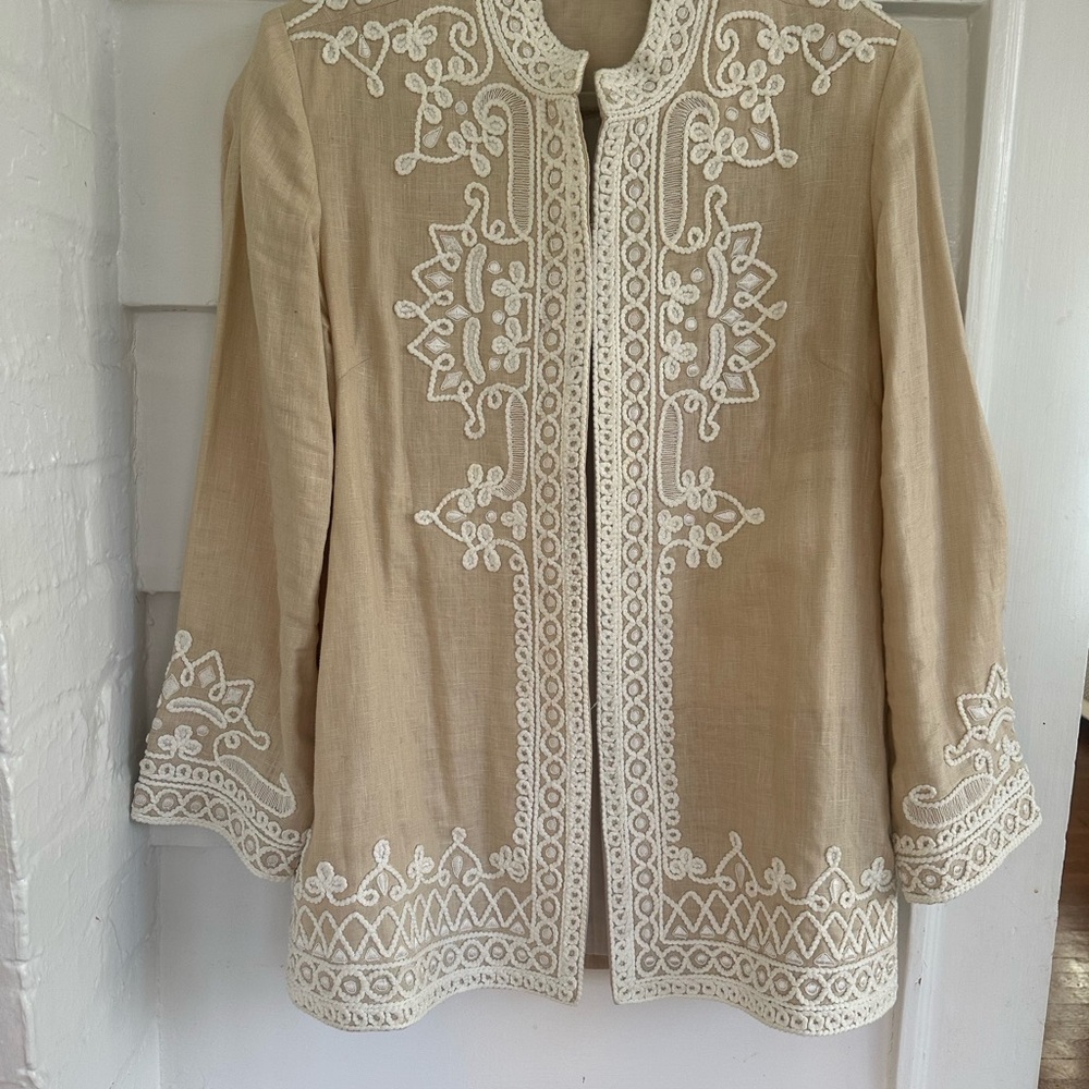 Bella Tu Ceci Jacket - Tan